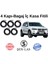 Bmw X3 F25 (2010-2017) Şen-Las Kadifeli 4 Kapı + Bagaj Fitili ŞL33411 1