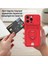 Xiaomi Redmi Note 14 Pro Plus Uyumlu Taşıma Askılı - Kartlıklı - Stantlı - Kamera Korumalı Silikon Telefon Kılıfı 5