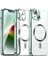 Apple iPhone 13 - 14 Uyumlu Kılıf Magsafe Wirelles Şarj Destekli Parlak Renkli Kenarlı Arkası Şeffaf Silikon 1