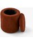 Teddy Bench ve Puff Seti Kiremit Renk 4
