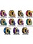 Pla Silk Üç Renk Filament Mavi-Yeşil-Turuncu - 1.75MM - 1kg 2