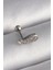 316L Çelik Gümüş Renk Zirkon Taşlı Kanat Tragus Piercing 1