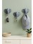 Dekoratif Bereket Fil Askılık Çok Amaçlı 3'lü Takım 8 x 6 cm 4