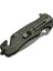Welder Kurtarma Çakısı Kırmızı 22 cm Yarı Otomatik , Kemerlikli 2