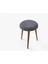 Teddy Bench ve Puff Seti Gri 8