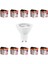 GU10 LED Ampul 4.5W 6500K Beyaz Işık – 350LM, 36° Işık Açısı, 10&apos;lu Ekonomik Paket, Enerji Sınıfı F – 15.000 Saat Ömür 1