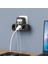 Aırstorr Çoklu Gece Lambalı Priz Yüksek Gerilim Korumalı 3'lü Priz 2xusb 2xtype-C Çıkışlı Grup Priz Çoğaltıcı 3