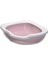 Imac Fred Köşe Açık Kedi Tuvaleti Pembe 50X65X15.5 cm 1