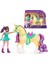 Unicorn Academy Ava ve Tek Boynuzlu At Leaf Seti 12 cm 1