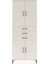 Arges Dolap 4 Raflı 3 Çekmeceli 4 Kapaklı 88X30X221 Aytaşı-Aytaşı 1