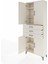 Arges Dolap 4 Raflı 3 Çekmeceli 4 Kapaklı 88X30X221 Aytaşı-Aytaşı 4