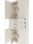 Arges Dolap 4 Raflı 3 Çekmeceli 4 Kapaklı 88X30X221 Aytaşı-Aytaşı 5