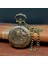 Antika Tren Tasarımlı Köstekli Cep Saati 1