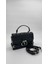 Siyah Çift Kilit Detaylı El Çantası Orijinal Levid'or Premium 5
