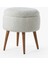 Teddy Bench ve Puff Seti Bej 8