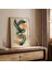 Adaçayı Yeşili Yanık Turuncu Boho Minimalist Sanat, Orta Yüzyıl Modern Duvar Sanatı 6