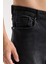 Erkek Regular Kesim Jean Pantolon %98 Pamuk %2 Elastan Koyu Denim Kot 3