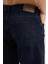 Erkek Regular Kesim Jean Pantolon %98 Pamuk %2 Elastan Koyu Denim Kot 2
