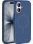 Apple iPhone 17 Kılıf Magsafeli Metal Kamera Çerçeveli Edi Silikon Kapak 1