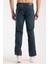 Erkek Kot Pantolon Jean Regular Fit Pamuklu Esnek Straight Leg Denim - %98 Pamuk %2 Lycra 5