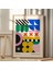 Parlak Renkli Bauhaus Poster, Sanat, Geometrik Sanat 2