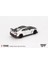 1045 Nissan Gt-R Nismo 2024 Brilliant White Pearl 1/64 Model Araba 3