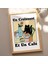 Fransız Cafe Kruvasan Kedi Baskı, Retro Içecek Posteri, Bistro Kahve Posterleri, Un Cafe Sil Vous Plait 4