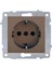 Grano Metalik Mocha Topraklı Priz 1