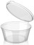 Kapaklı Sızdırmaz Pp Sos Kabı 4 Oz (120CC) 100 Adet 1