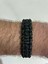 Siyah Üstü Sarı Noktalı Paracord Bileklik 4