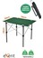 50X70 cm Kamp Masası Katlanabilir Masa, Piknik Masası, Siyah Taşıma Çantalı-Petrol Yeşili 1
