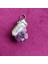 Ametist Taşlı Kolye Ucu 2li 3