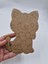 10 Adet Sevimli Papyonlu Kedi Ahşap Boyama Okul Diy Etkinlik Aktivite Sanat 15 cm x 12 cm 2