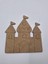 1 Adet Sevimli Şato Ahşap Boyama Okul Diy Etkinlik Aktivite Sanat 15 cm x 14 cm 1