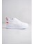 Alessı Bağcıklı Ortopedik Taban Kadın Sneaker Spor Ayakkabı Cbt - Beyaz/turuncu 6