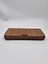 Ahşap Dekoratif Organizer Kutu Ceviz 27 cm x 13 cm x 4 cm 3