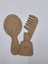 10 Adet Sevimli Ayna Tarak Ahşap Boyama Okul Diy Etkinlik Aktivite Sanat 15 cm x 12 cm 1