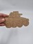 5 Adet Sevimli Zırhlı Araba Ahşap Boyama Okul Diy Etkinlik Aktivite Sanat 15 cm x 10 cm 2
