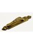 Antika Tarz Dekoratif Pirinç Kubbeli Çekme Kapı Kolu - 396X68 Mm, Antik 1
