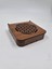 Ahşap Dekoratif Kutu 12 cm x 12 cm x 3 cm No2 1