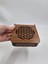 Ahşap Dekoratif Kutu 12 cm x 12 cm x 3 cm No2 6