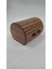 Ahşap Dekoratif Sandık Kutu Ceviz Desenli 12 cm x 10 cm x 8 cm 3