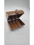Ahşap Dekoratif Sandık Kutu Ceviz Desenli 12 cm x 10 cm x 8 cm 6