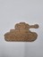 10 Adet Sevimli Tank Ahşap Boyama Okul Diy Etkinlik Aktivite Sanat 15 cm x 9 cm 1