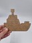5 Adet Sevimli Vapur Gemi Ahşap Boyama Okul Diy Etkinlik Aktivite Sanat 15 cm x 12 cm 2