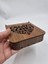 Ahşap Dekoratif Kutu 12 cm x 12 cm x 3 cm No6 5