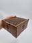 Ahşap Dekoratif Kutu 12 cm x 12 cm x 5,5 cm 6