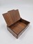 Ahşap Dekoratif Kutu 9 cm x 6 cm x 2,5 cm 1