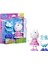 F8859 Peppa Pig ve Ailesi Kıyafetli Figür Seti +3 Yaş 1