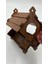 Ahşap Kuş Yuvası Evi Ceviz 20 cm x 15 cm x 22 cm 1